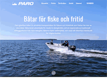 Tablet Screenshot of paro.fi