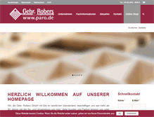 Tablet Screenshot of paro.de